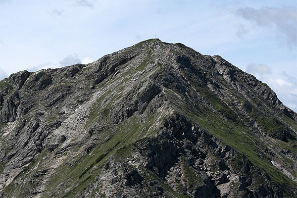 Hammerspitze von der Kanzelwandscharte - Aufstieg