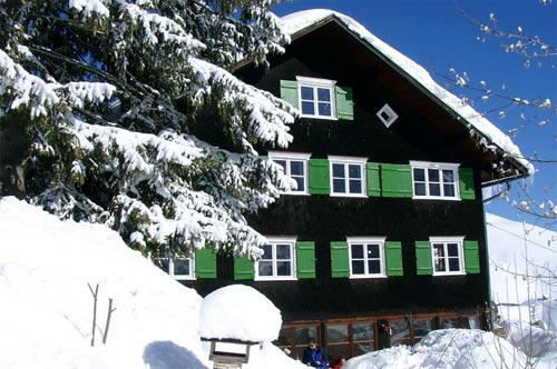 Gästehaus Lütke im Winter