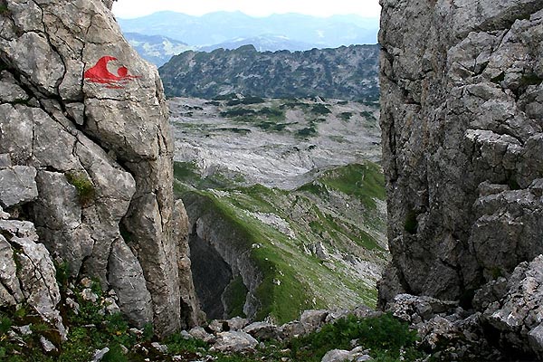 Blick vom Ifenplateau auf den Gottesacker