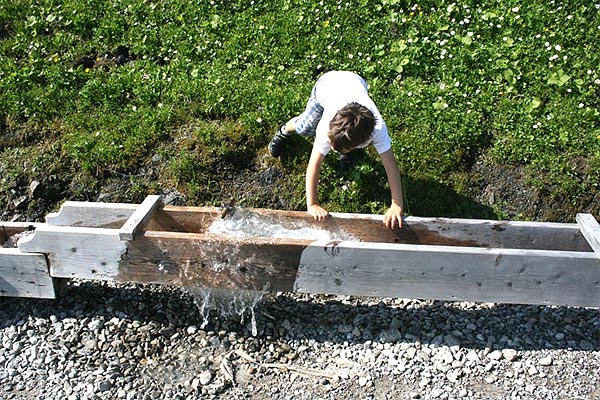 Kanzelwand Wasserspiele