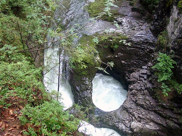 Kessellöcher im Schwarzwassertal